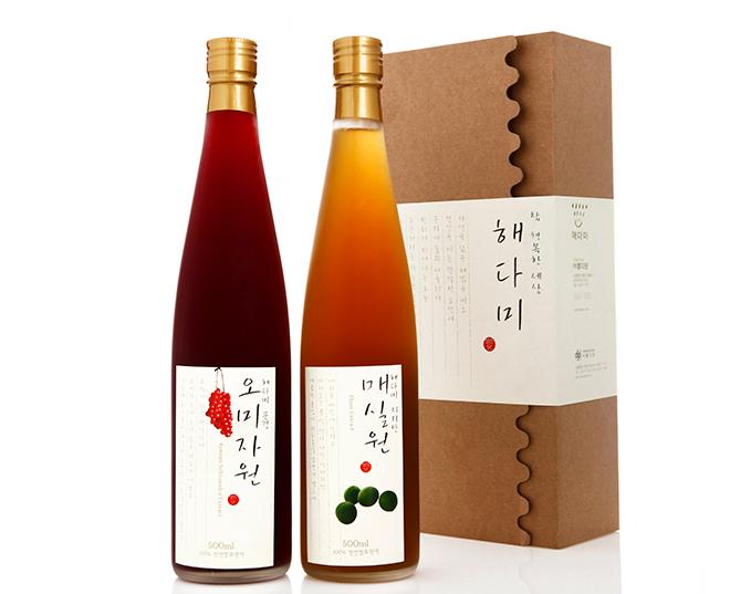 해다미 발효원액 오미자+매실 세트