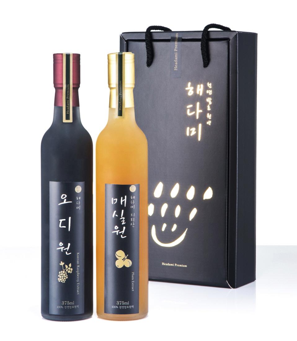 해다미 프리미엄 발효원액 오디+매실 세트