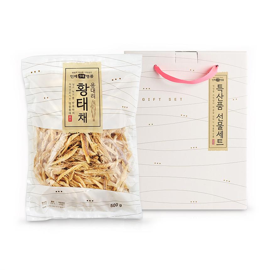 인제5대명품 용대리 황태채 선물세트 (황태채 500g)