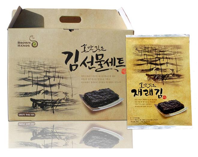 애찬맛 전장조미김세트