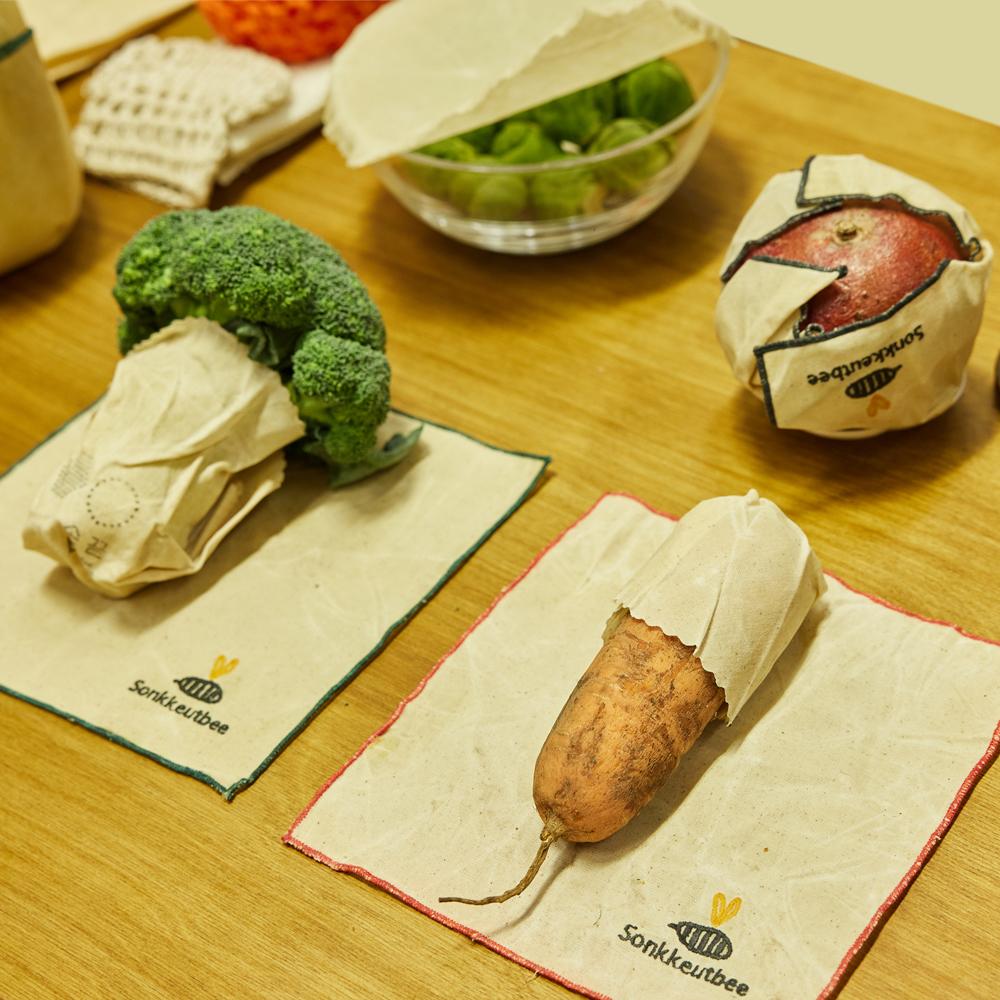 손끋비 테두리로고 밀랍랩 Small set(2wrap)