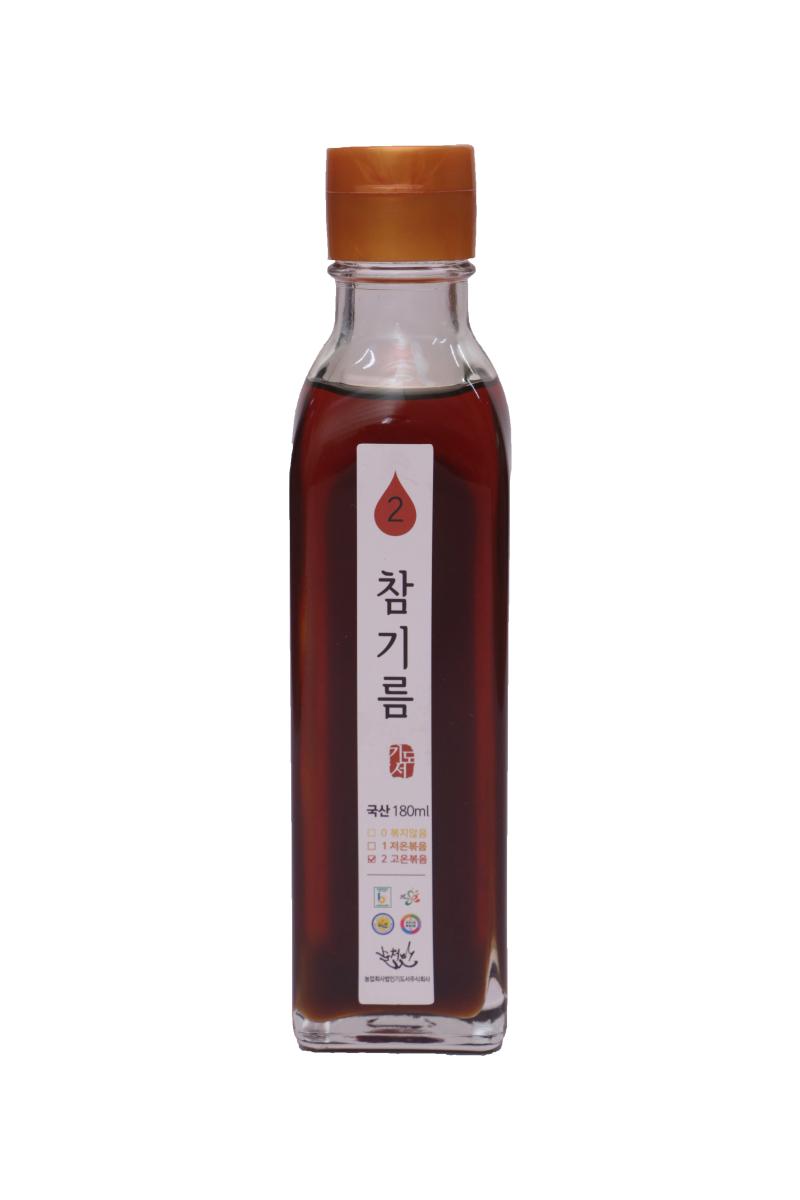 순천만참기름 180ml