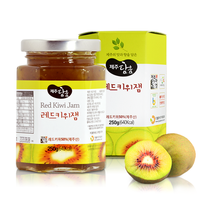 제주담움 레드키위잼 250g
